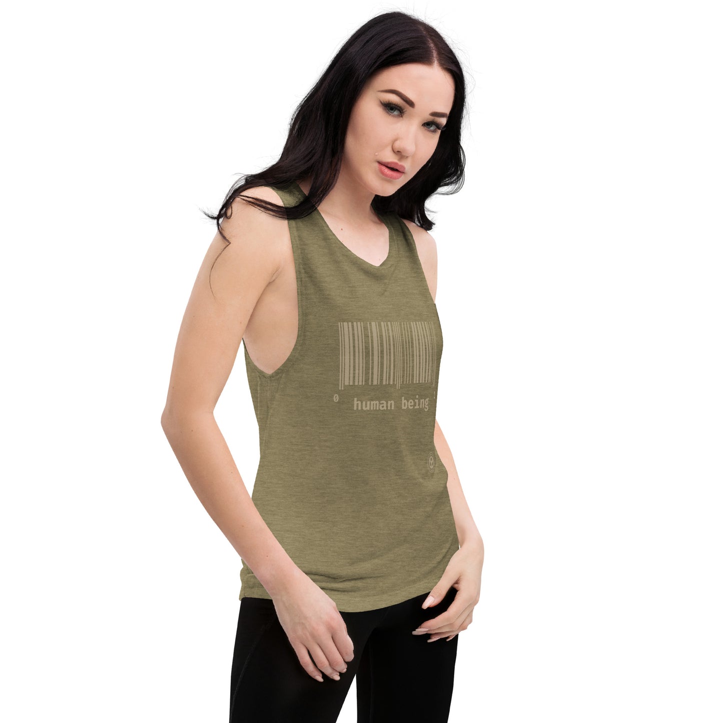 Human Being UPC Ladies’ Muscle Tank