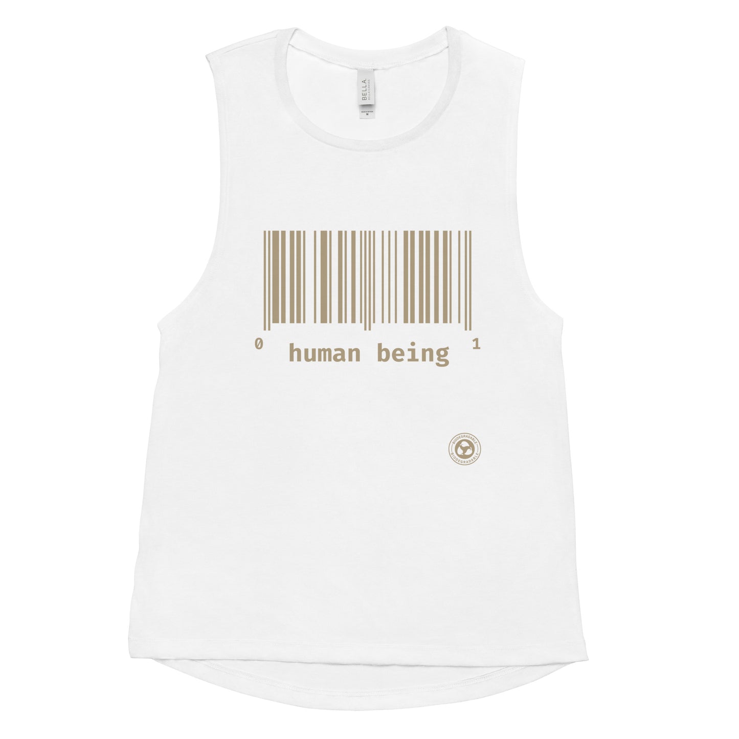 Human Being UPC Ladies’ Muscle Tank