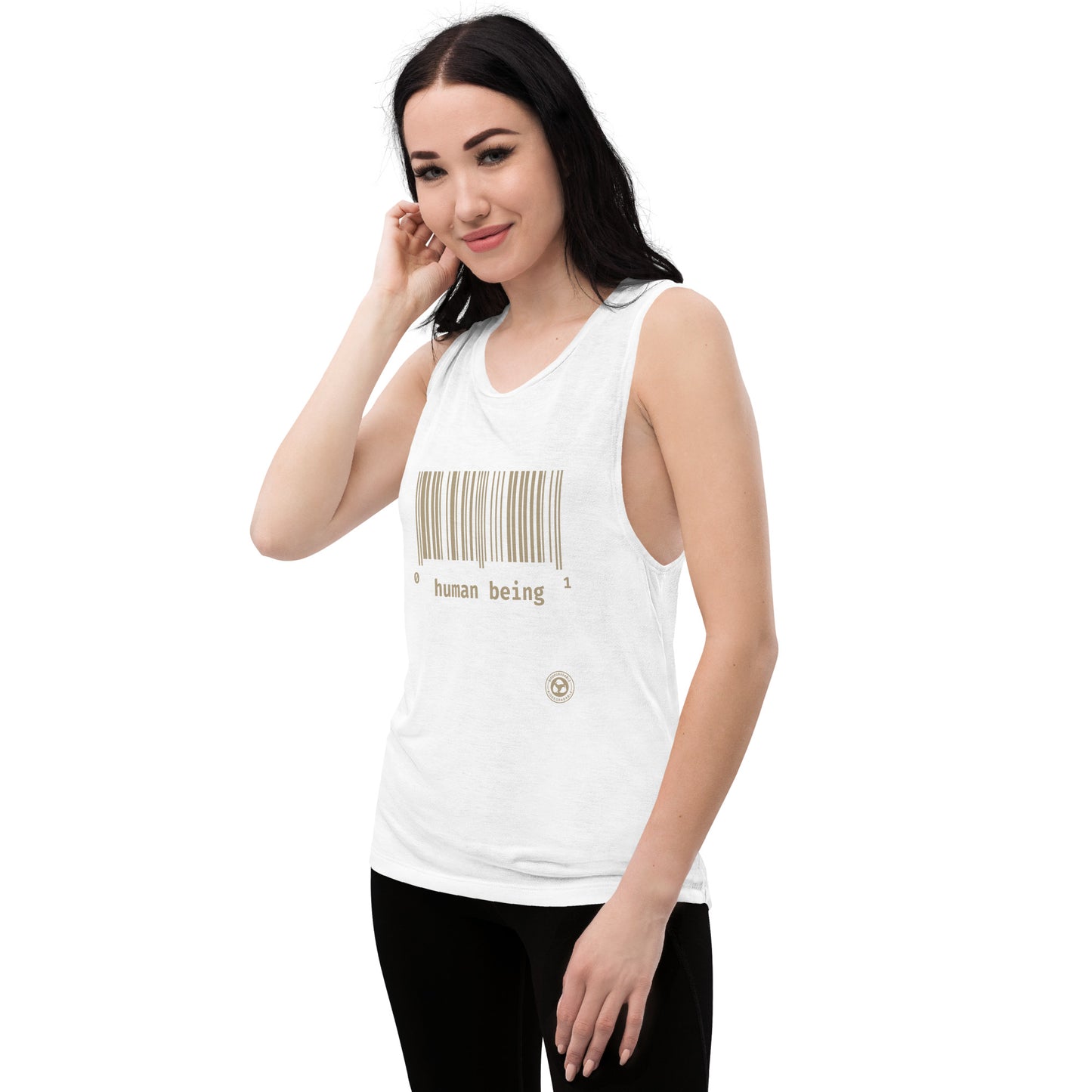 Human Being UPC Ladies’ Muscle Tank