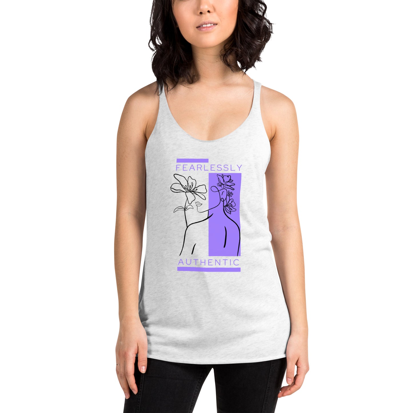 Fearless Authentic Women's Racerback Tank