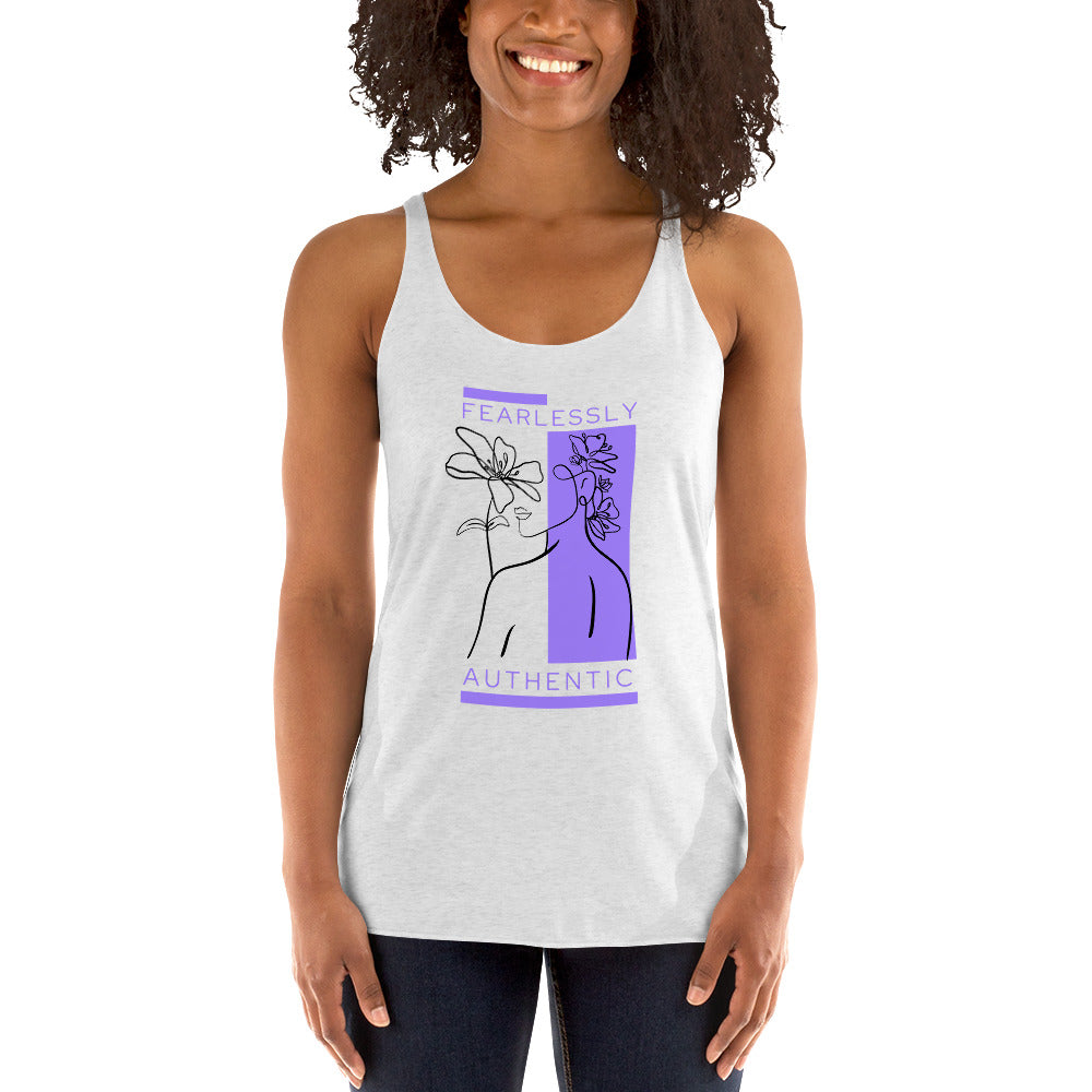 Fearless Authentic Women's Racerback Tank