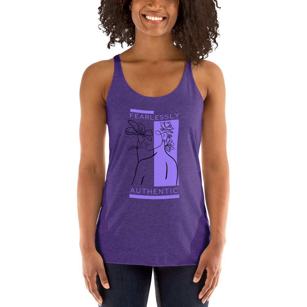 Fearless Authentic Women's Racerback Tank