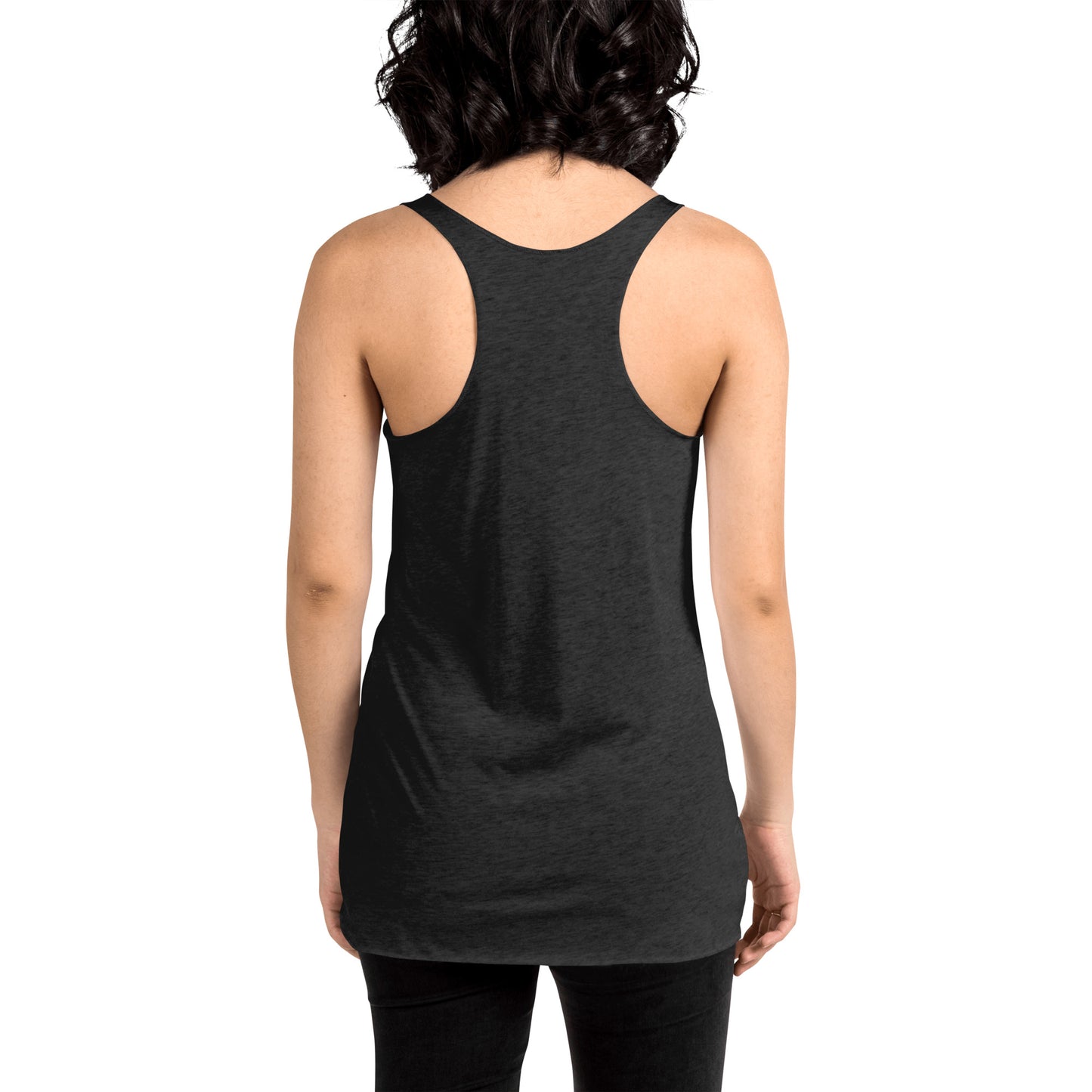 Human Being UPC in Color Women's Racerback Tank