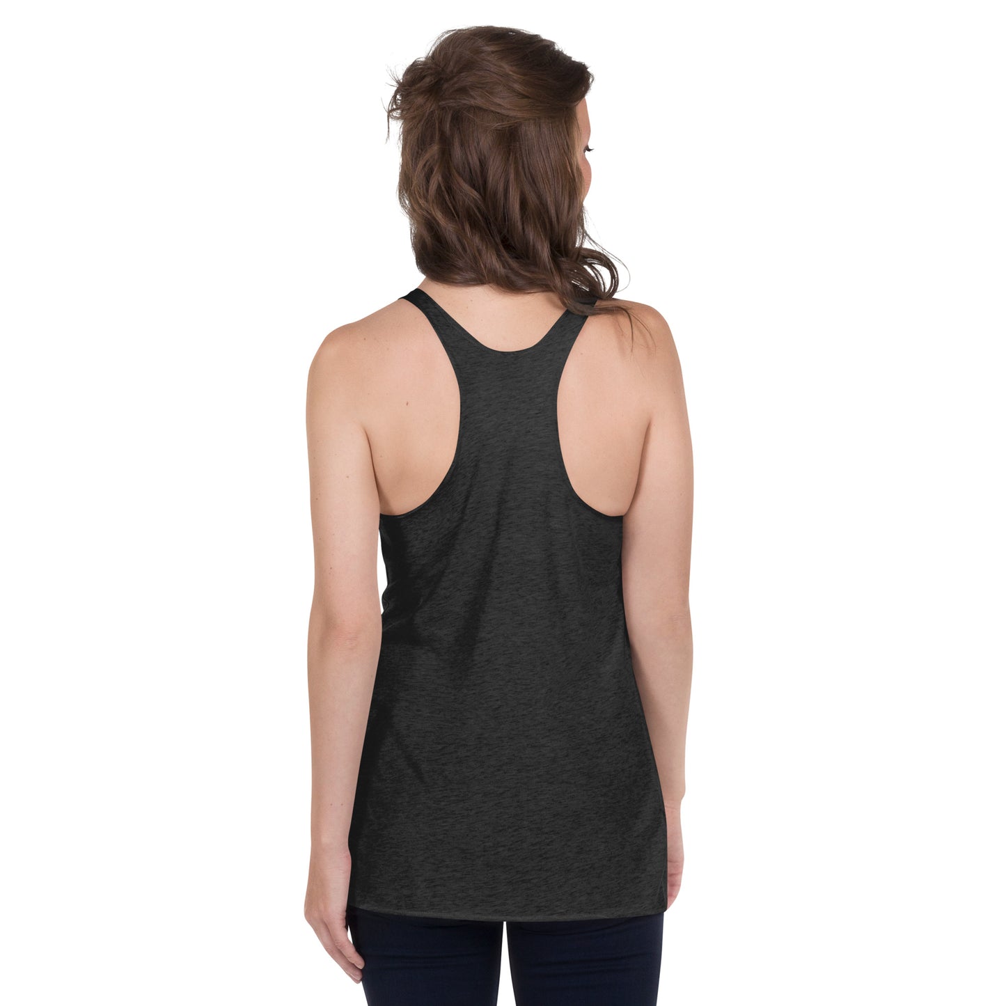 Human Being UPC in Color Women's Racerback Tank