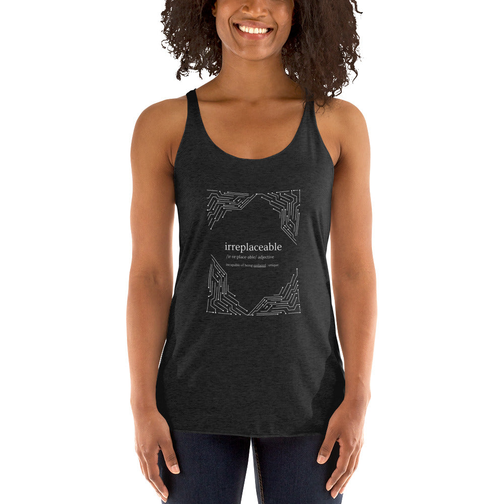 Irreplaceable "Tech" Women's Racerback Tank