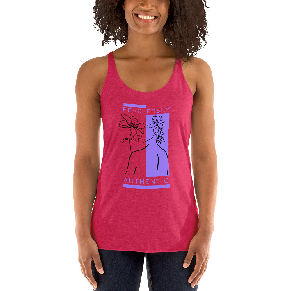 Fearless Authentic Women's Racerback Tank