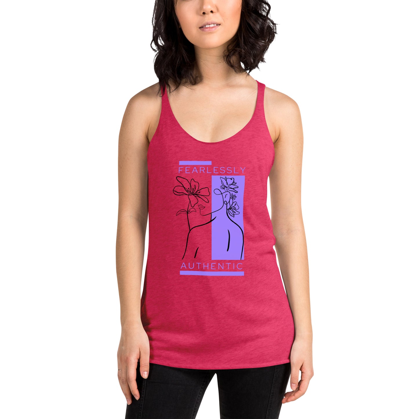 Fearless Authentic Women's Racerback Tank