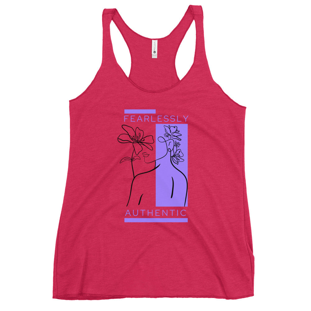 Fearless Authentic Women's Racerback Tank