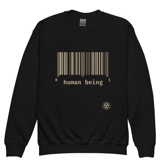 Human Being Youth Crewneck Sweatshirt