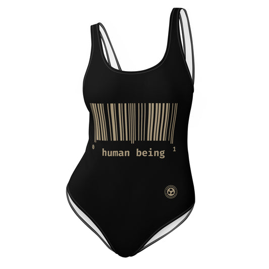 Human Being UPC One-Piece Swimsuit