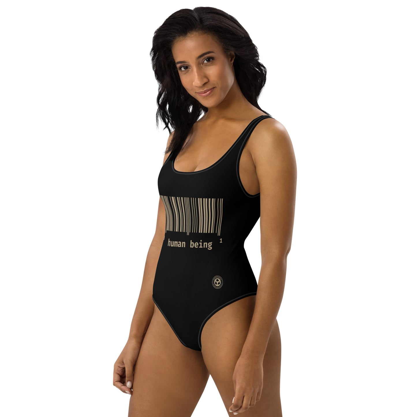 Human Being UPC One-Piece Swimsuit