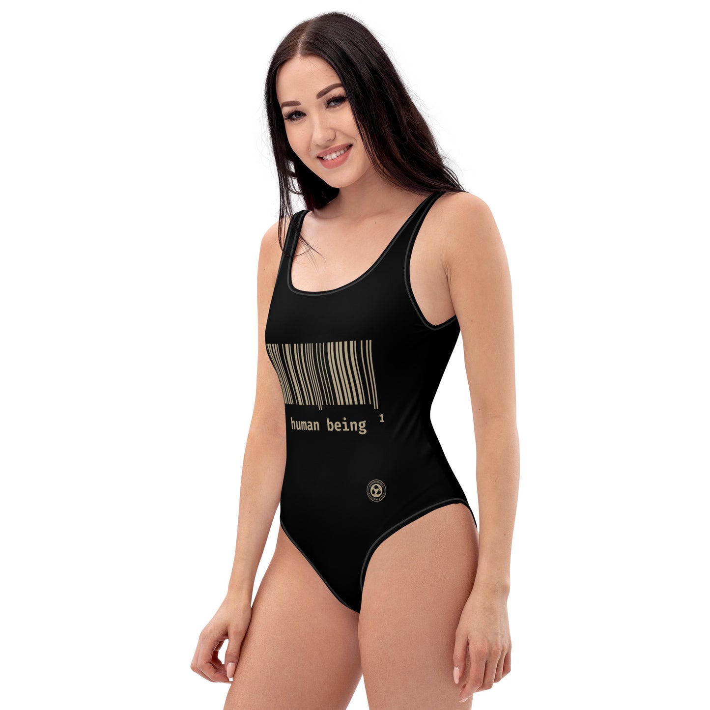 Human Being UPC One-Piece Swimsuit