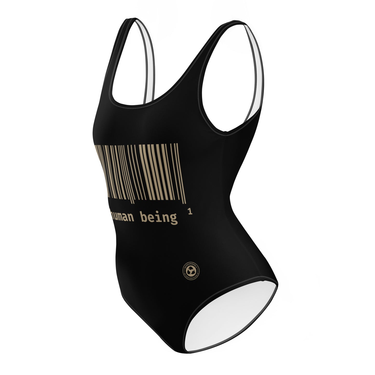 Human Being UPC One-Piece Swimsuit