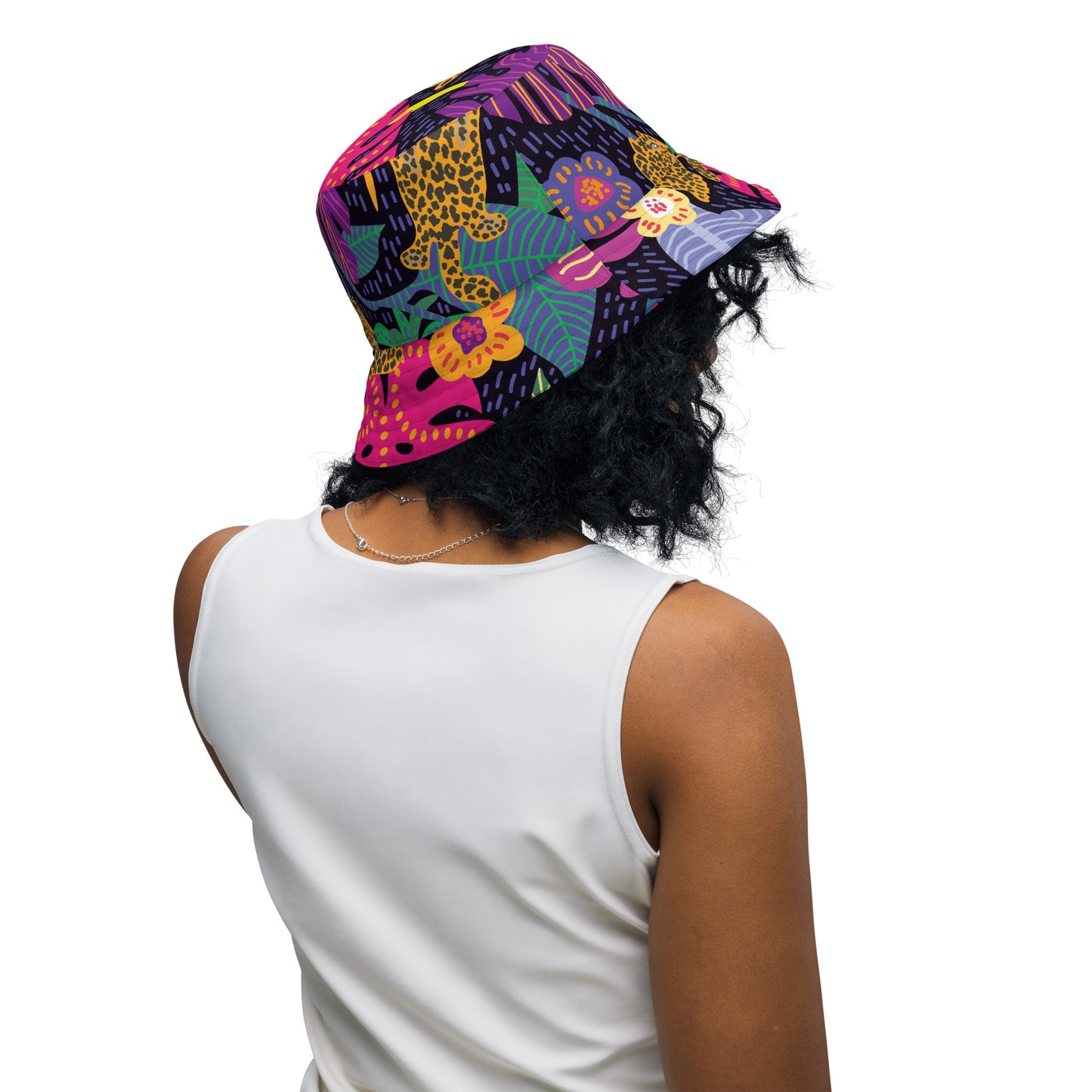 All Ova Print Reversible Bucket Hat