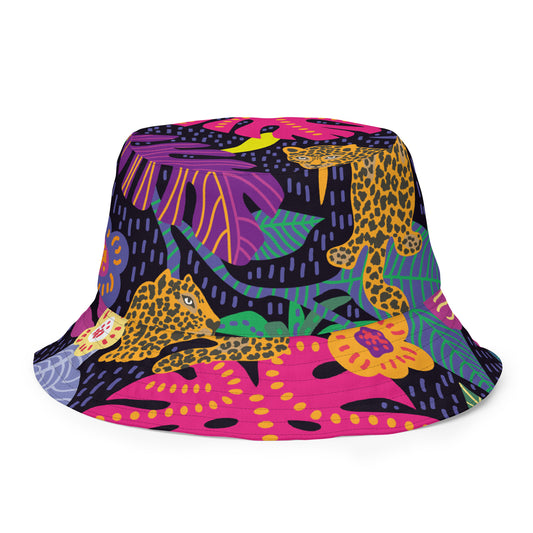 All Ova Print Reversible Bucket Hat