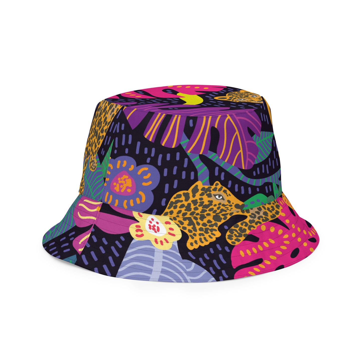 All Ova Print Reversible Bucket Hat