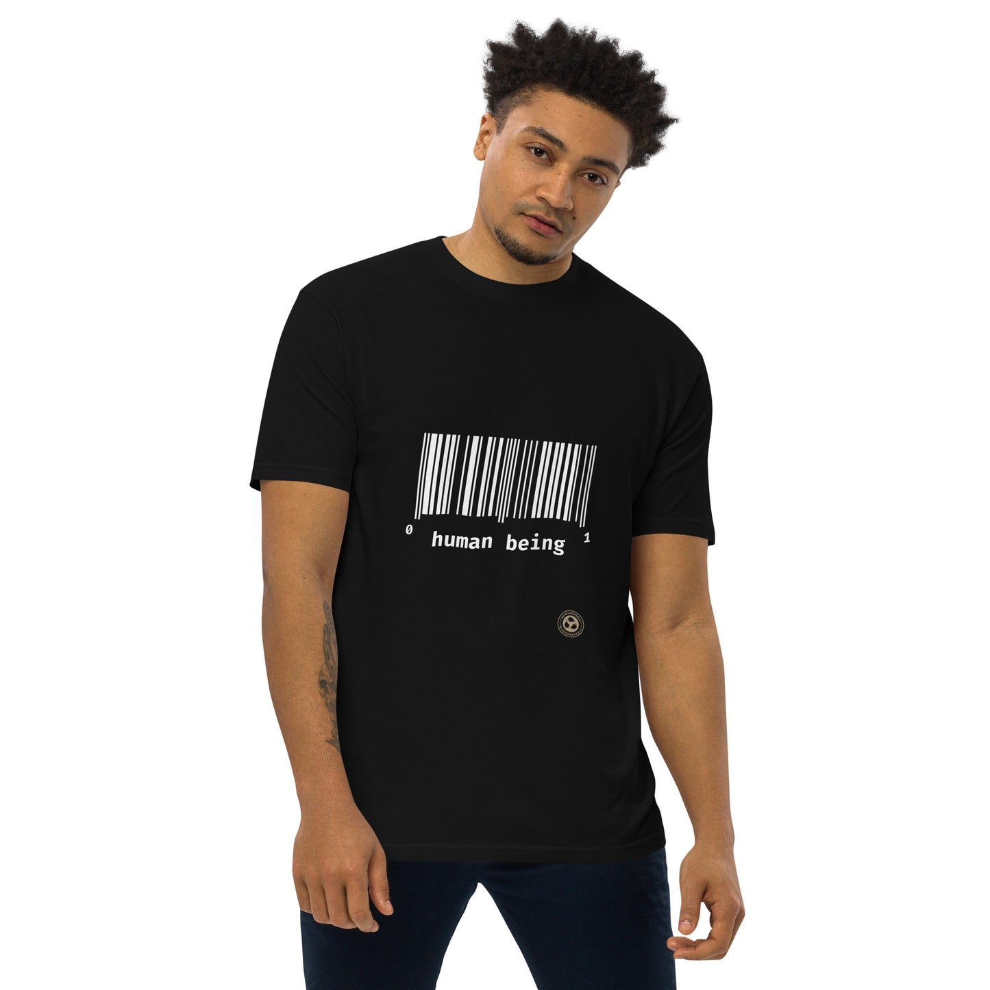 Human Being UPC Men’s premium Heavyweight Tee