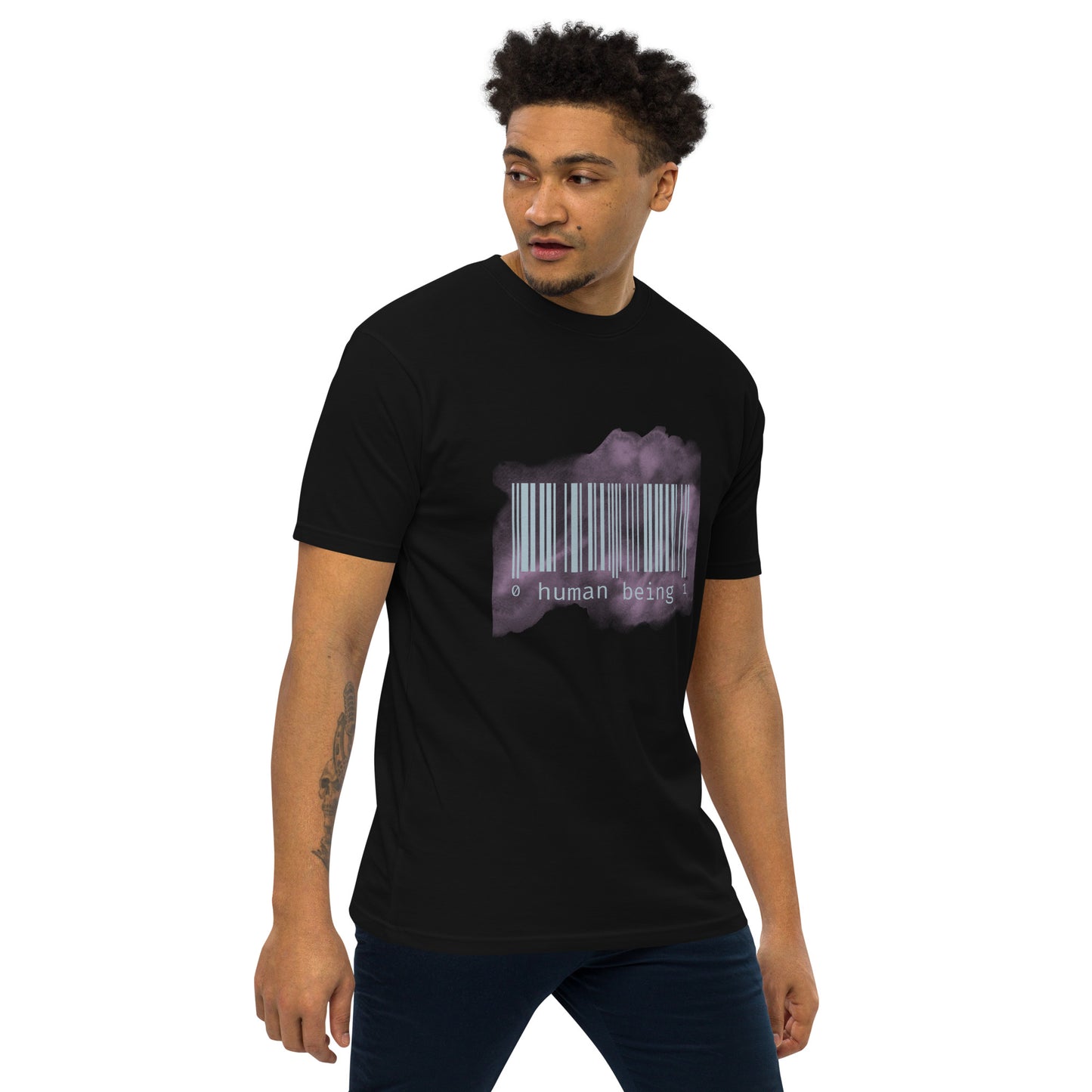 Human Being Men’s Premium Heavyweight Tee