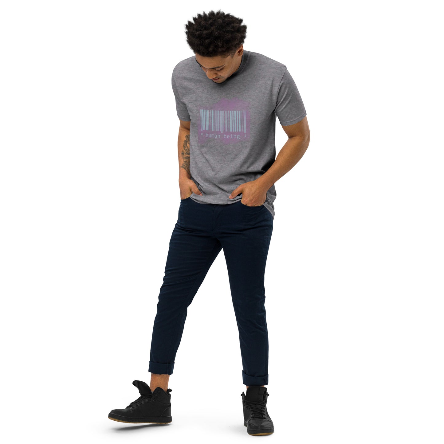 Human Being Men’s Premium Heavyweight Tee