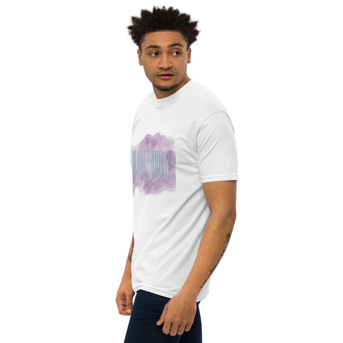 Human Being Men’s Premium Heavyweight Tee