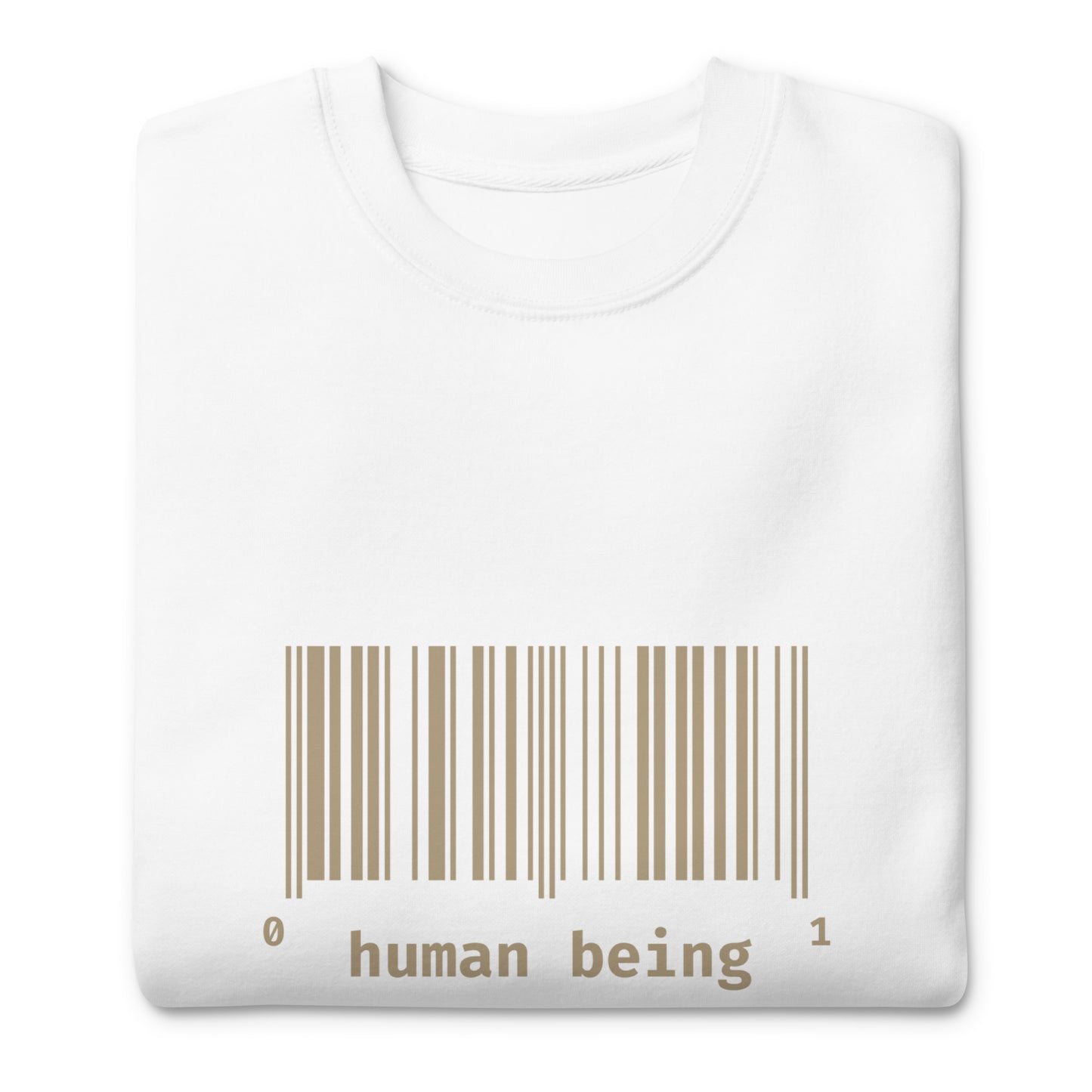 Human Being UPC Unisex Premium Sweatshirt