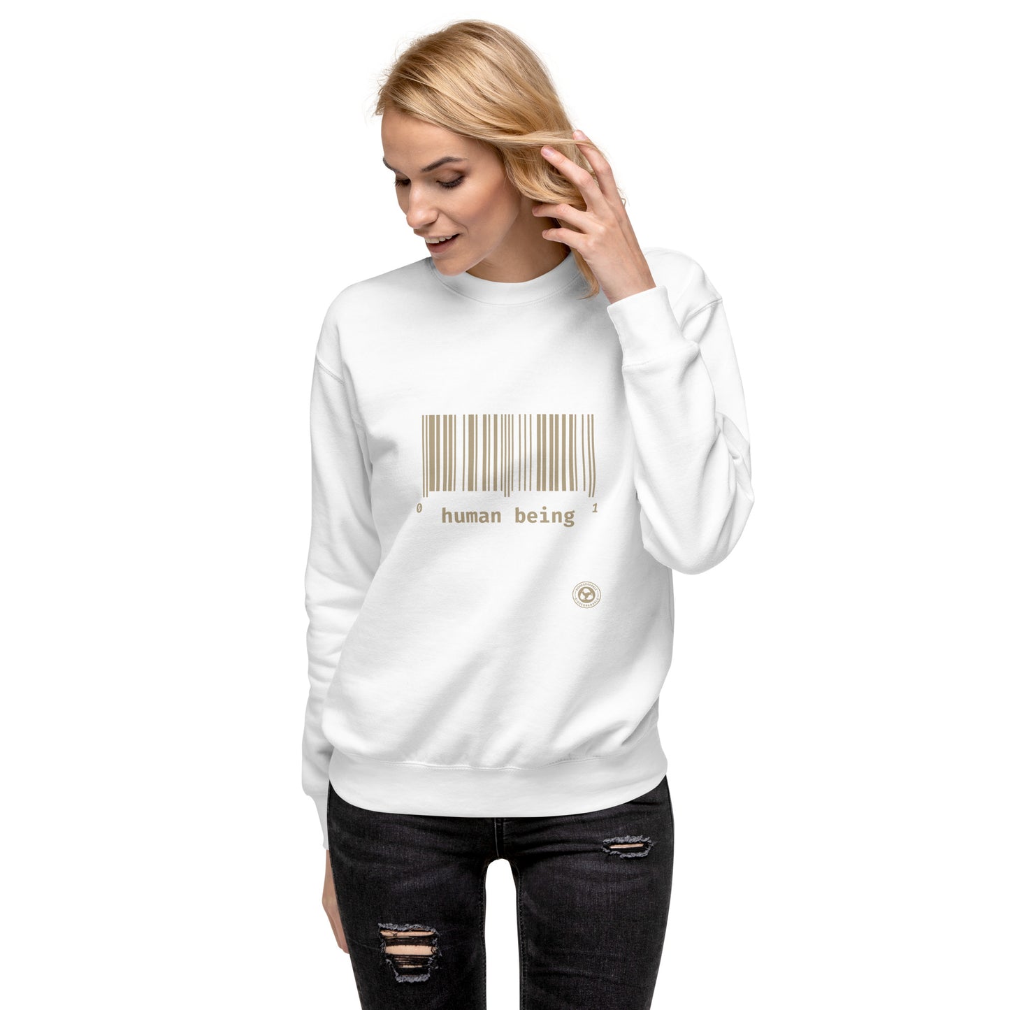 Human Being UPC Unisex Premium Sweatshirt