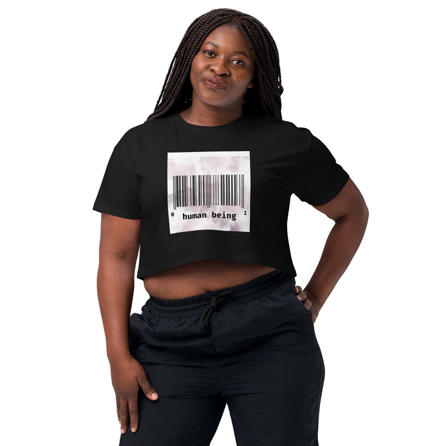 Human Being UPC Women’s Crop Top