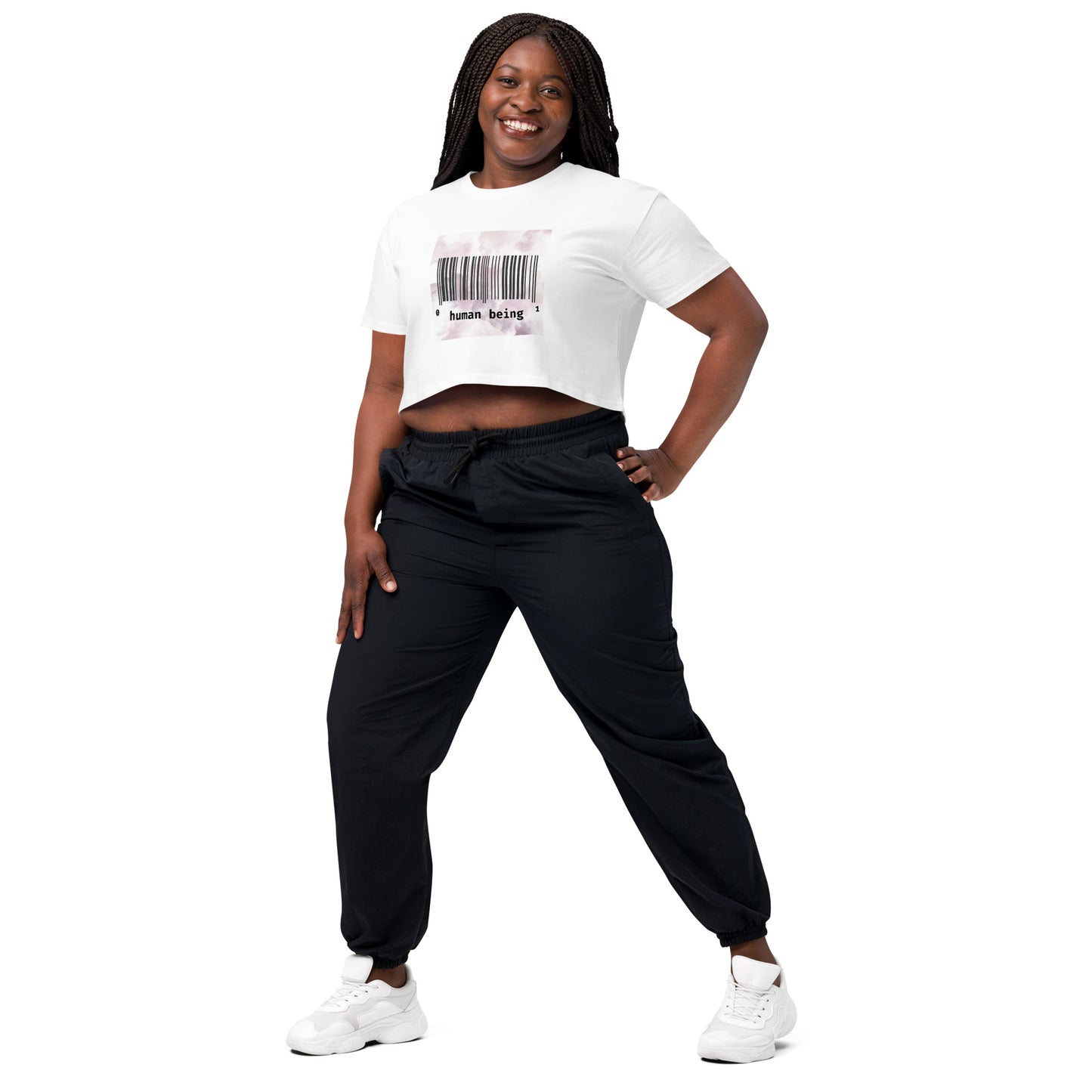 Human Being UPC Women’s Crop Top