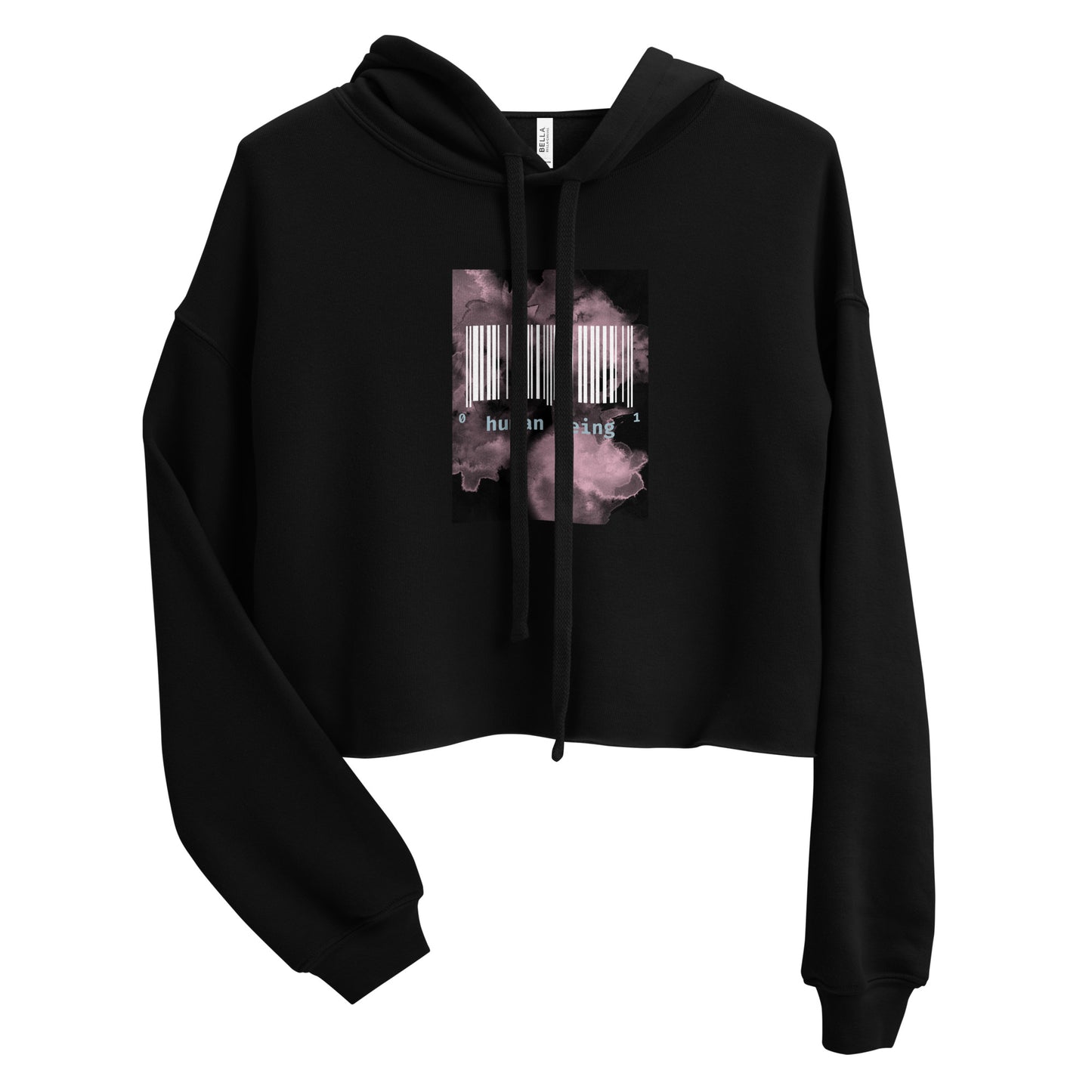 Human Being UPC Crop Hoodie