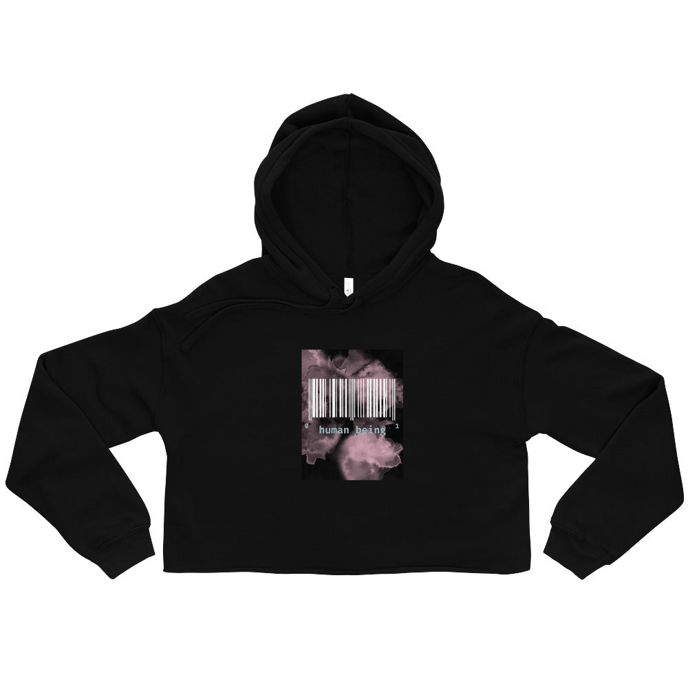 Human Being UPC Crop Hoodie