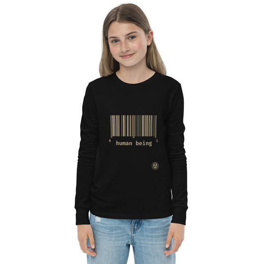 Human Being UPC Youth Long Sleeve Tee