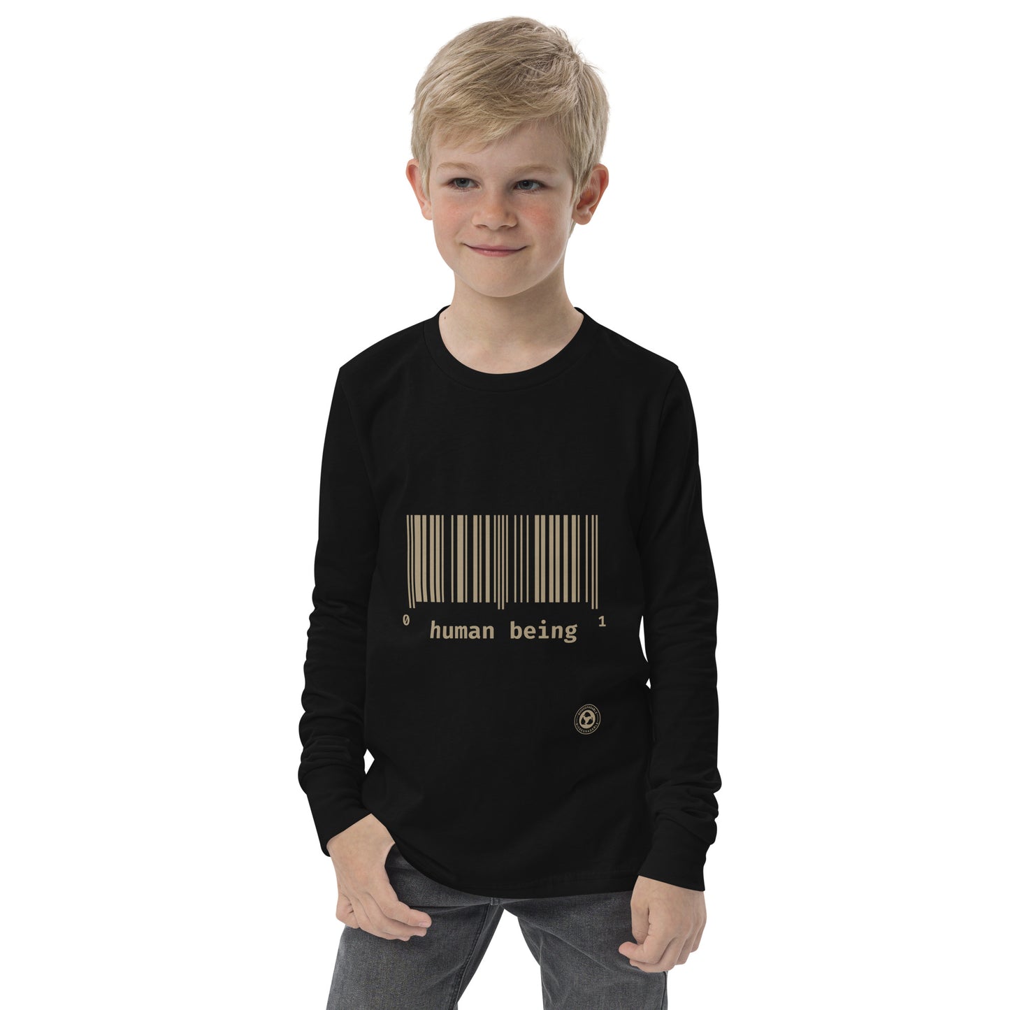 Human Being UPC Youth Long Sleeve Tee