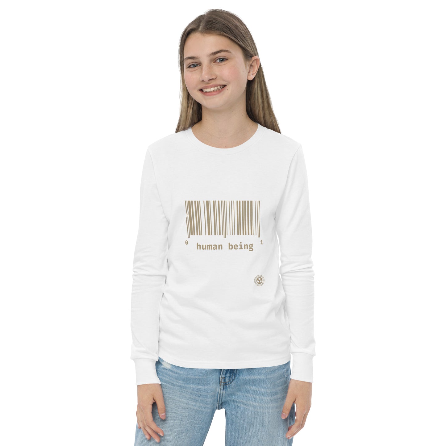 Human Being UPC Youth Long Sleeve Tee