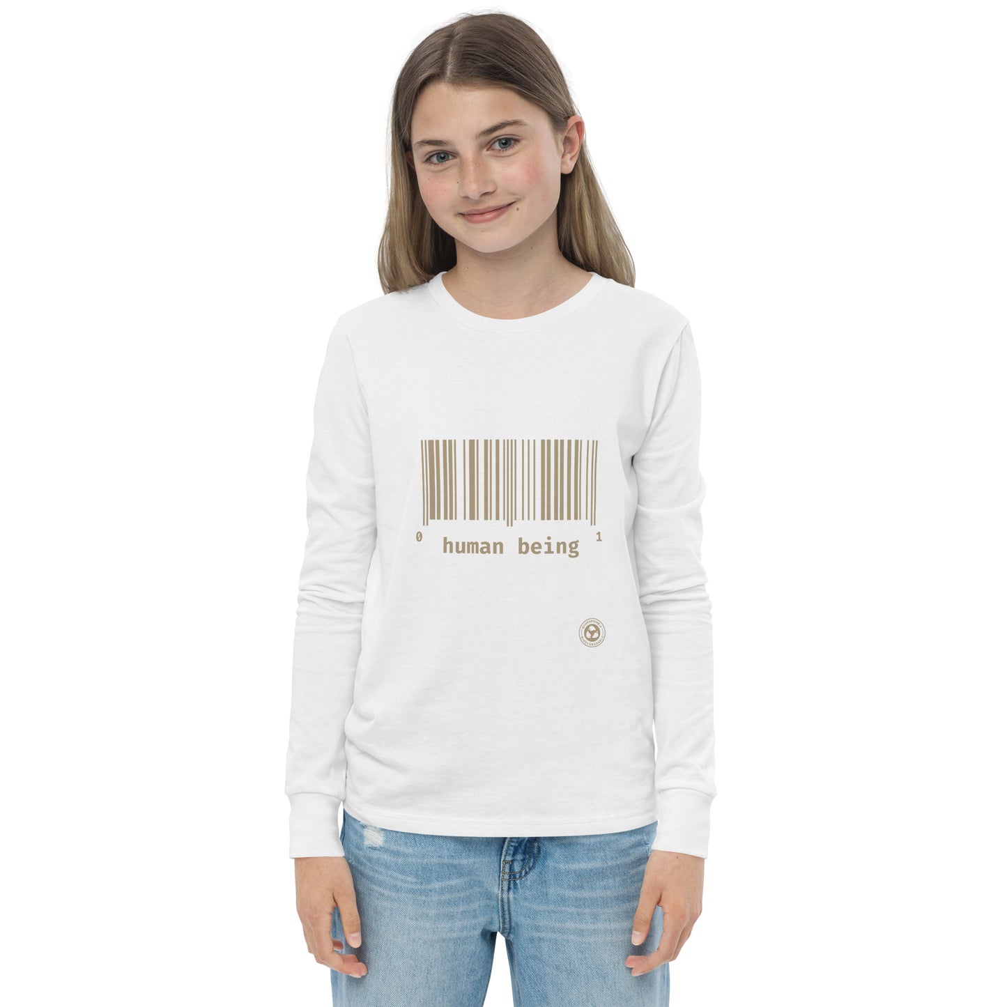 Human Being UPC Youth Long Sleeve Tee